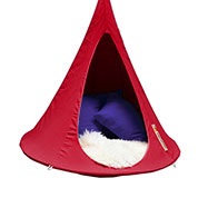 Suspended Hammock - Child Cacoon - Red